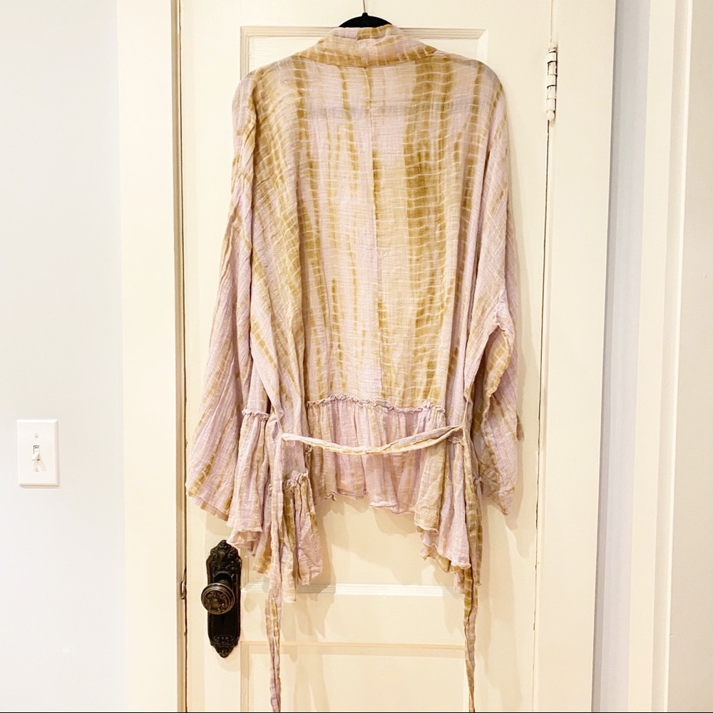 NWT Free People FP One Sasha Tie Dye Kimono - Picture 7 of 11